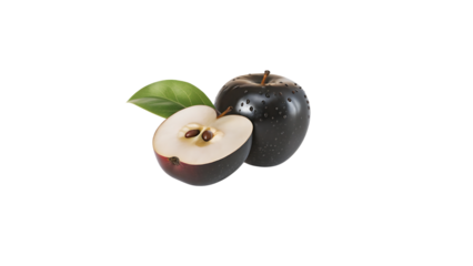 The Mystery of Black Apples Dark Fruit Rich in Antioxidants