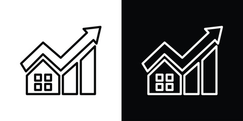Mortgage icon. Graphic Design vector icon. Ui Ux Icons