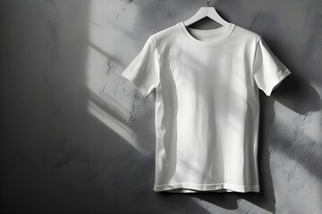 Mockup product brand clothes or logo with plain clothes image display