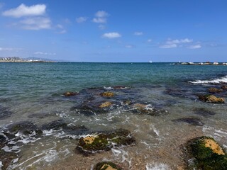 sea and rocks