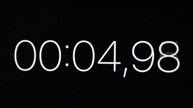 15 secondes chrono