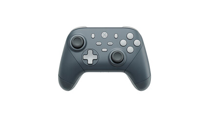 Grey wireless gaming controller pro for pc and console games with ergonomic design and button layout review
