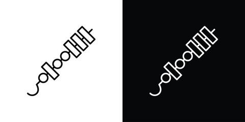 Skewer icon. Graphic Design vector icon. Ui Ux Icons