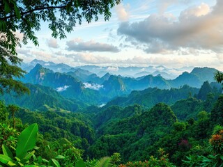 Naklejka premium Tropical Southeast Asia - Natural Beauty and Horizons