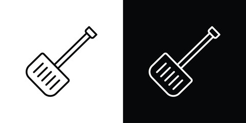 Snow shovel icon. Graphic Design vector icon. Ui Ux Icons