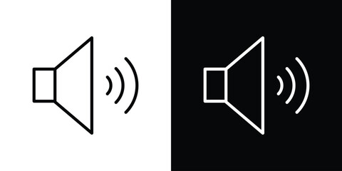Speaker icon. Graphic Design vector icon. Ui Ux Icons