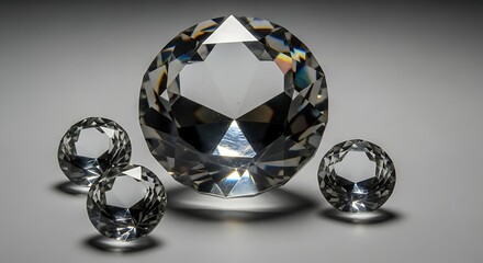 Crystalline Hierarchy: Diamonds in Gradation