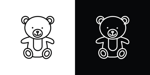 Teddy bear icon. Graphic Design vector icon. Ui Ux Icons