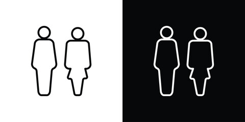 Toilet icon. Graphic Design vector icon. Ui Ux Icons