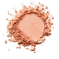 Peach eyeshadow powder texture swatch beauty makeup cosmetic product