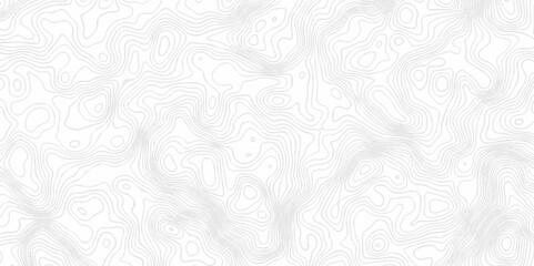 Obraz premium The geometric diagram pattern discovery vector topo map creative discovery White wave grid stripe line map topography. vector geographic contour mounted map background. 