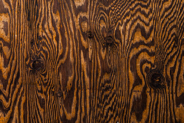 Dark Brown Natural Wood Grain Texture