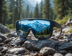 Mountain Reflection Sunglasses Outdoor Adventure Eyewear