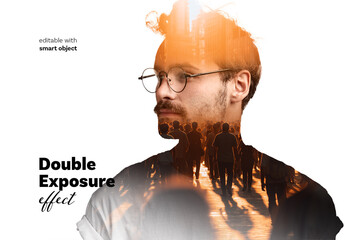 Double Exposure Photo Effect