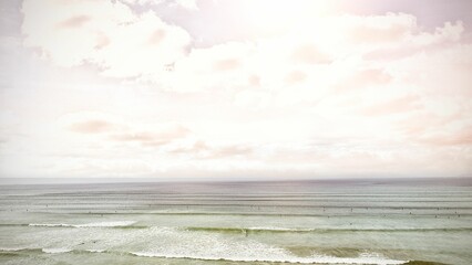 Waves on the beach, Ocean view