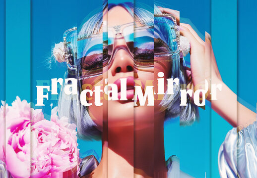 Fractal Mirror Photo Effect