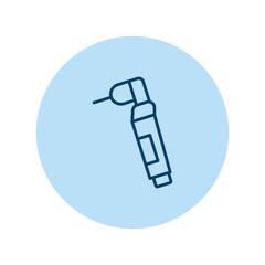 Dental Drill vector, pixel perfect, illustrator file 
