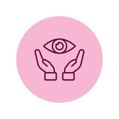 Eye Care vector, pixel perfect, illustrator file 
