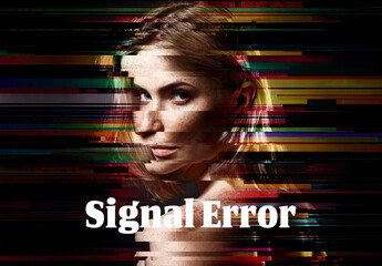 Signal Error Photo Effect