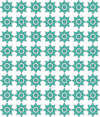 islamic and decorative background in blue color