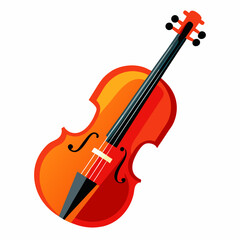 Fototapeta premium violin isolated on white