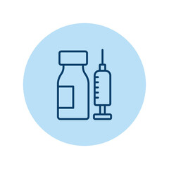 Vaccination vector, pixel perfect, illustrator file 
