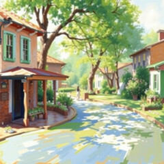 Fototapeta premium street