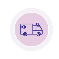 Ambulance vector, pixel perfect, illustrator file 
 