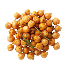 Roasted chickpeas recipe healthy snack idea vegan protein source crispy and delicious