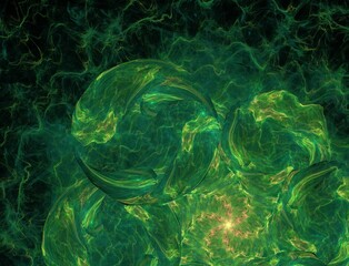 Imaginatory fractal abstract background Image