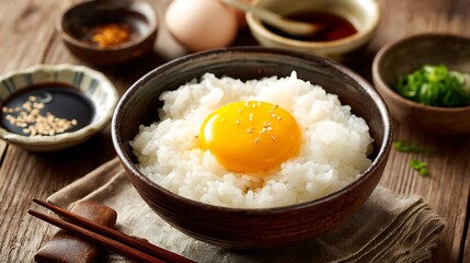 卵かけご飯と和の味わい