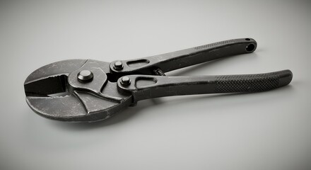 Obraz premium Heavy-Duty Metal Cutting Pliers - Industrial Tool Stock Photo