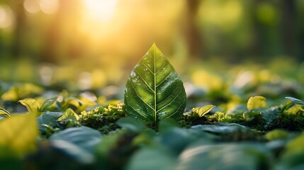 sustainable business infographic showing green initiatives