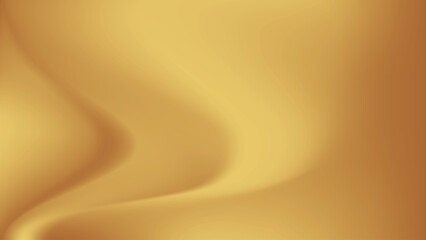 Gold abstract blurred gradient background. Vector illustration.