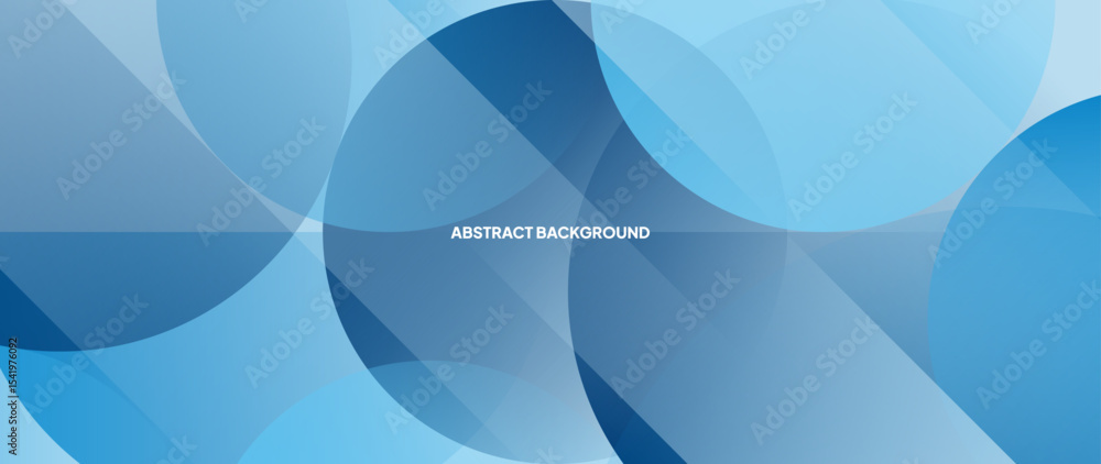 Poster abstract blue background with clashing beveled patterns. futuristic design of elegant and simple geo