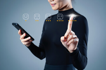 Customers' Rating Online Service Experience – Internet Survey and Feedback Concept
