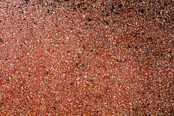 Red Terrazzo Gravel Stone Texture