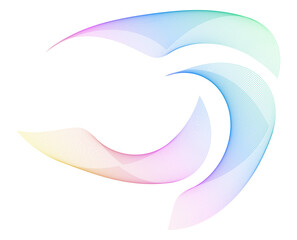 Ideal for wellness branding, holistic visuals, and healthy lifestyle campaigns Design element wave...