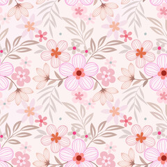  Sakura. Vector illustration of isolated abstract spring pink cherry blossom twig, flowers, floral frame for poster, background summer background 
