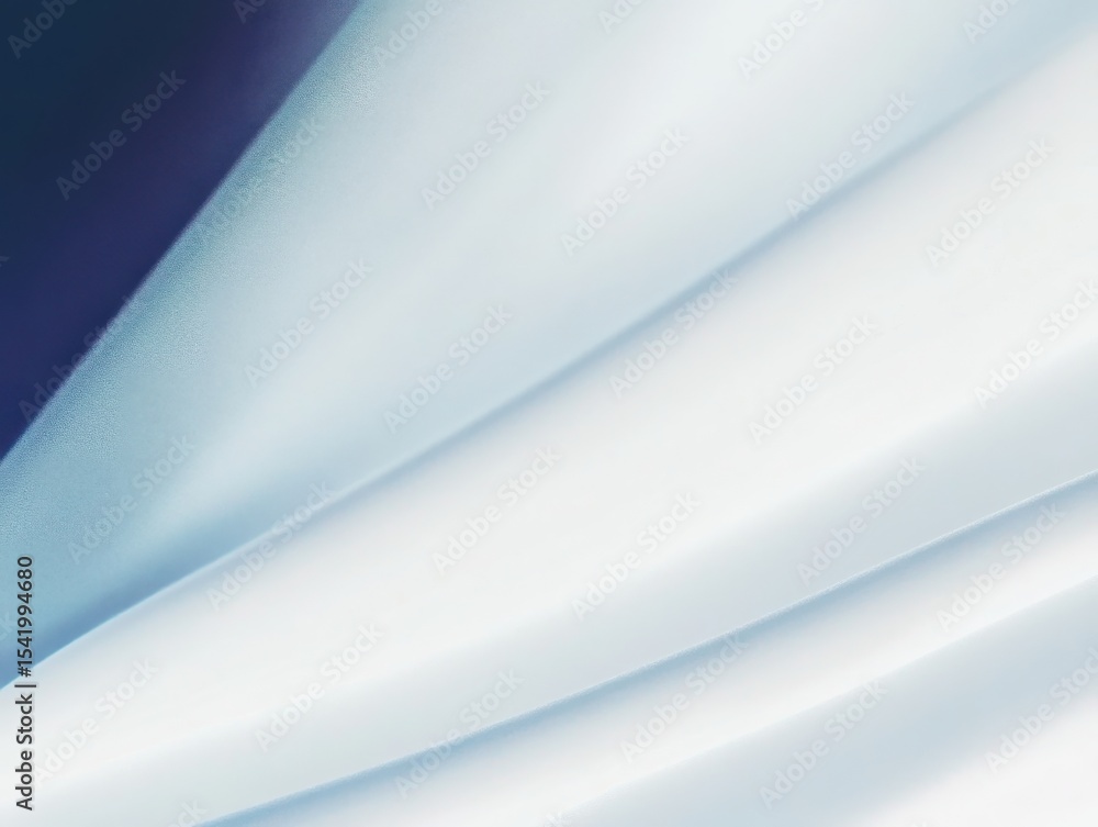 Poster abstract light blue and dark blue wave pattern, dynamic gradient curve with soft flowing lines. mode