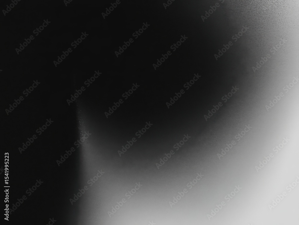 Poster gray and black gradient background with smooth transitions, creating an abstract texture. modern art