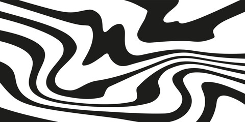 Black Traced Texture on White Background -