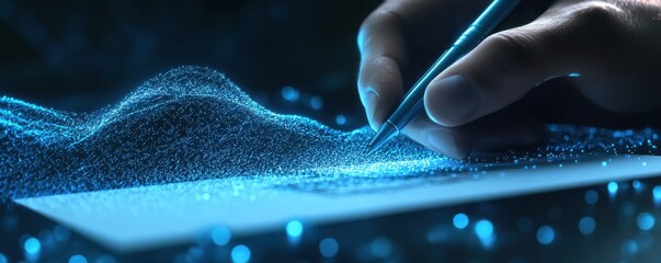 Pen Writing on Digital Surface