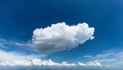 white cloud isolated on transparent background generative ai
