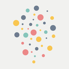 Creative International Dot Day vector collection featuring colorful solid dots, playful children’s art, mandala patterns, and vibrant abstract dot designs for joyful creativity.