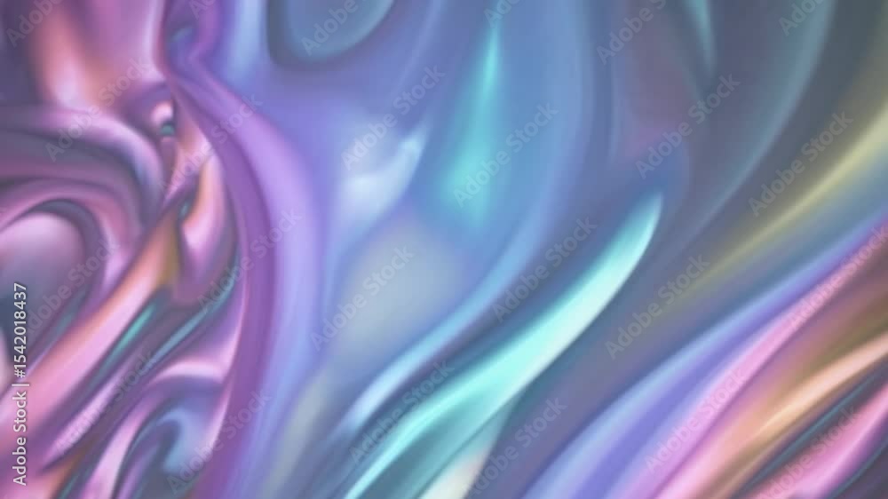 Aufkleber pearlescent colorful texture with swirling holographic effect creates a mesmerizing visual experienc