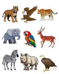 Obraz premium animals art illustration