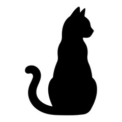 black cat silhouette