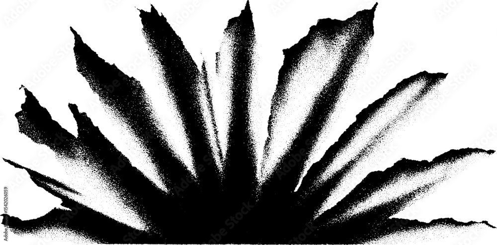 Poster abstract explosion of firecracker paper in high contrast black and white