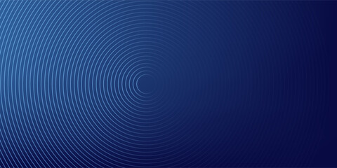 Abstract blue glowing geometric lines modern shiny blue circle lines pattern. Suit for cover,  banner, brochure